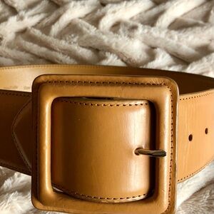 Banana Republic Camel Leather wide belt .